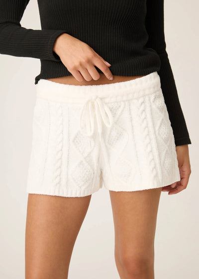 Pj Salvage Cozy Chenille Cable Knit Shorts