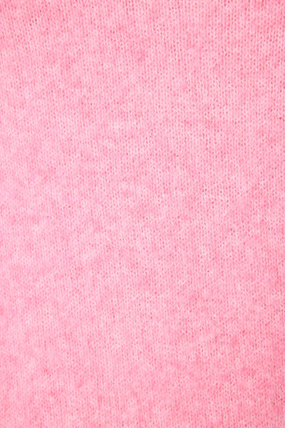 PJ Salvage Cafe Et Croissants Snuggle Sweater Bright Pink