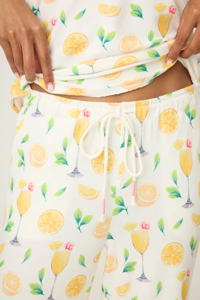 PJ Salvage Mimosa Me Pant Ivory