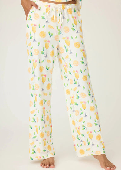 PJ Salvage Mimosa Me Pant Ivory