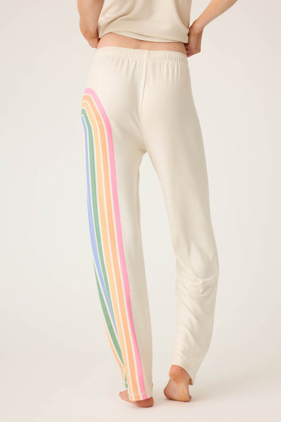 PJ Salvage Over The Rainbow Pant Light Oatmeal