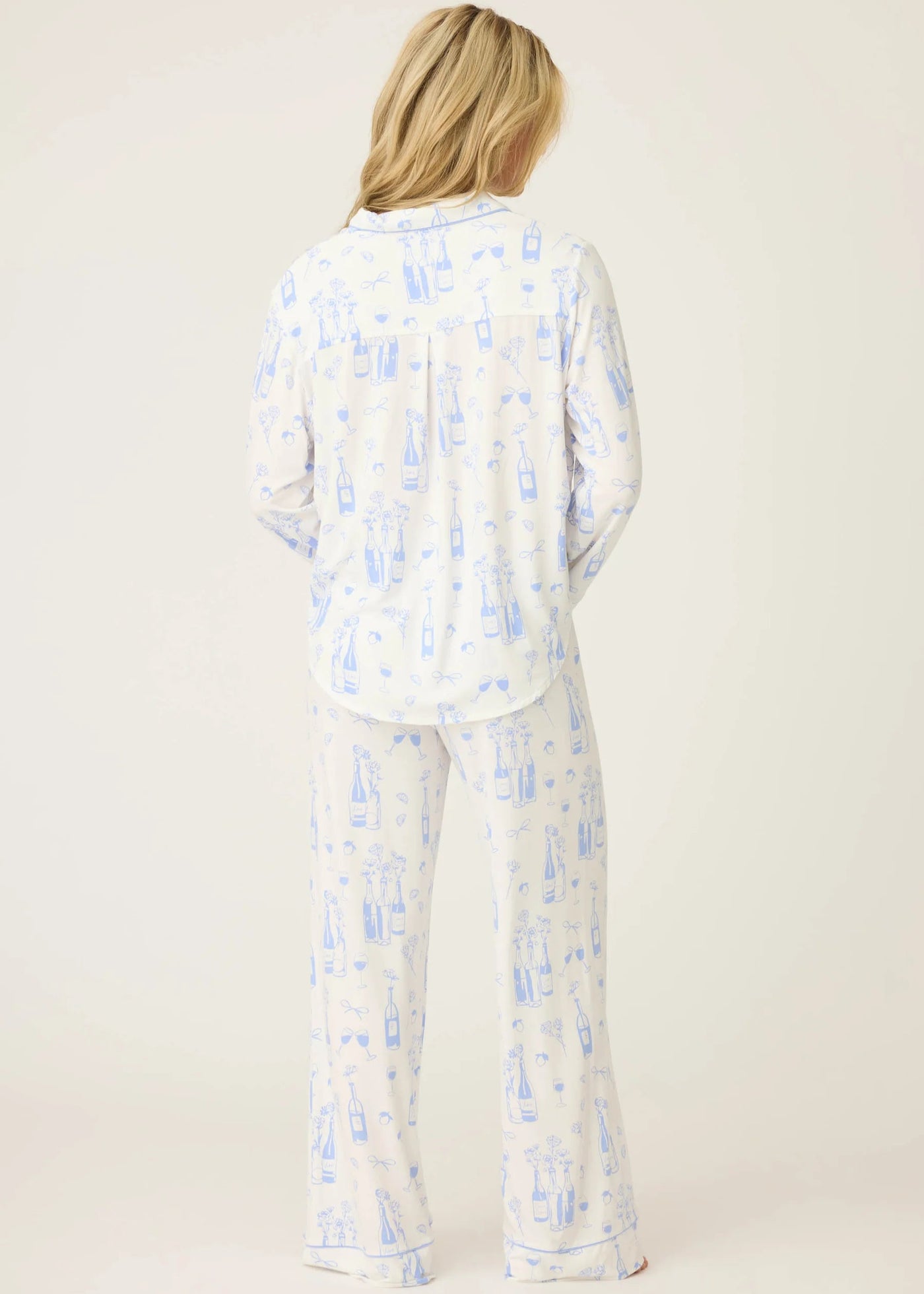 PJ Salvage Parisian Dreams Whimsical Print PJ Set Ivory