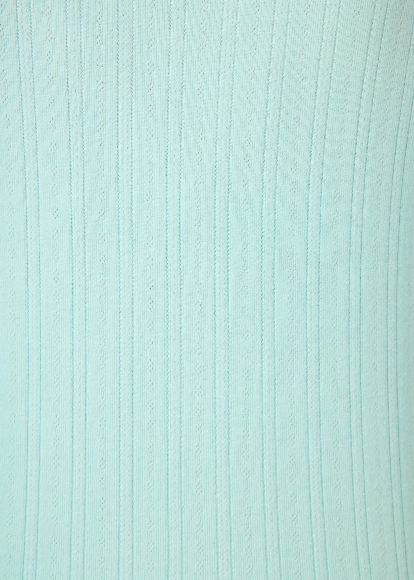 PJ Salvage Pointelle Essential Open Leg Pants Light Mint