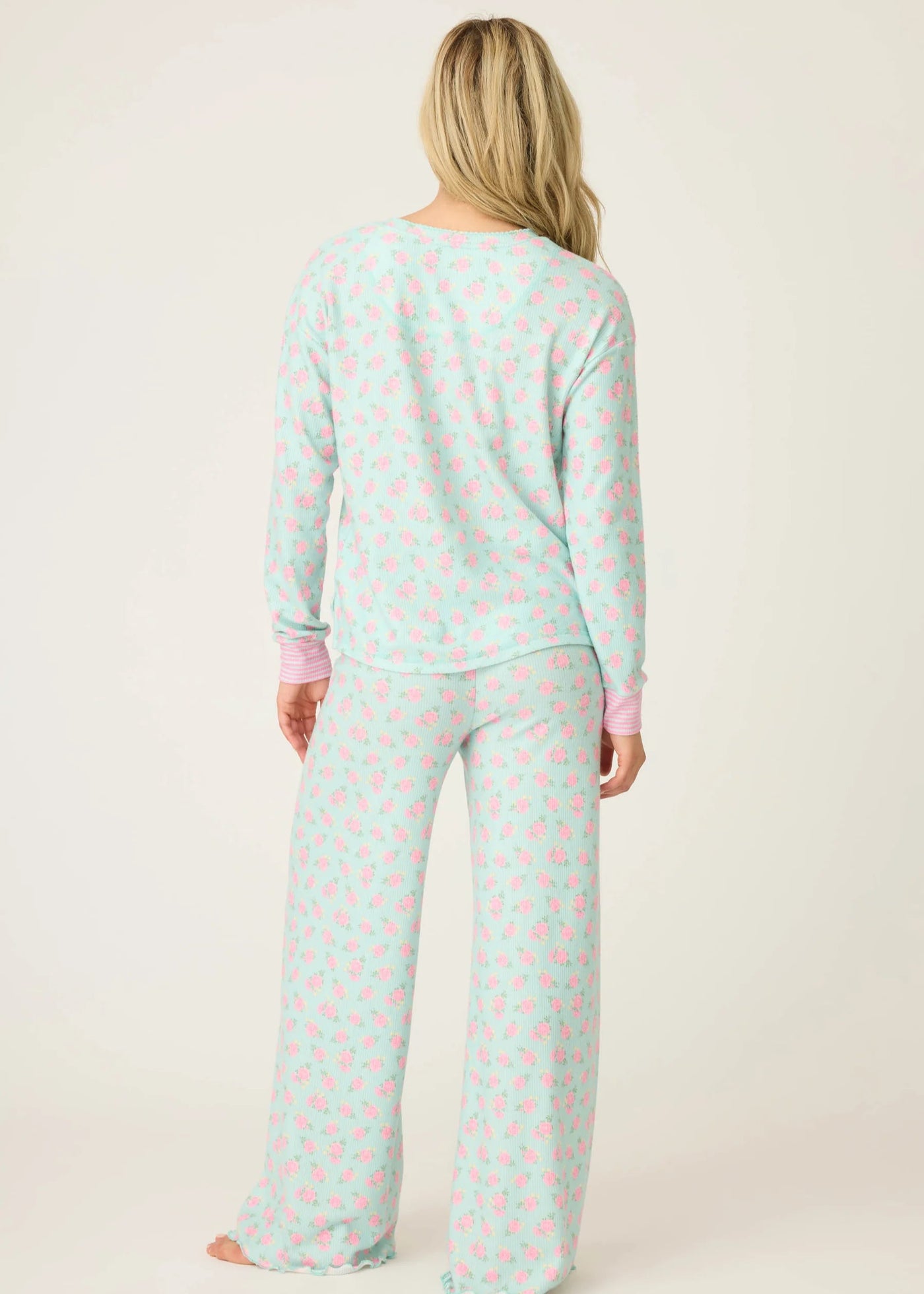 PJ Salvage Secret Garden Floral PJ Set Light Mint