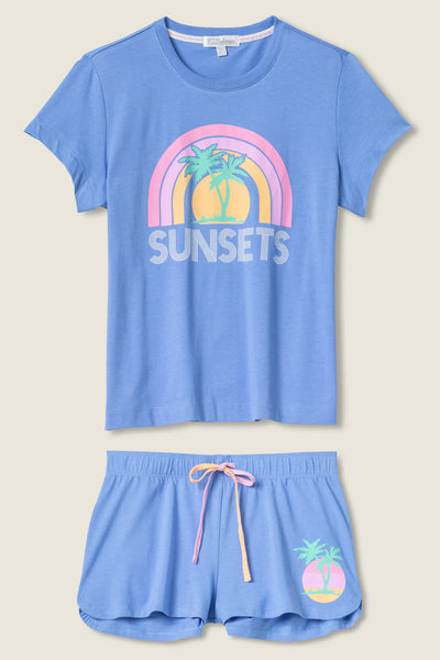 PJ Salvage Softee Sets PJ Set Deep Blue