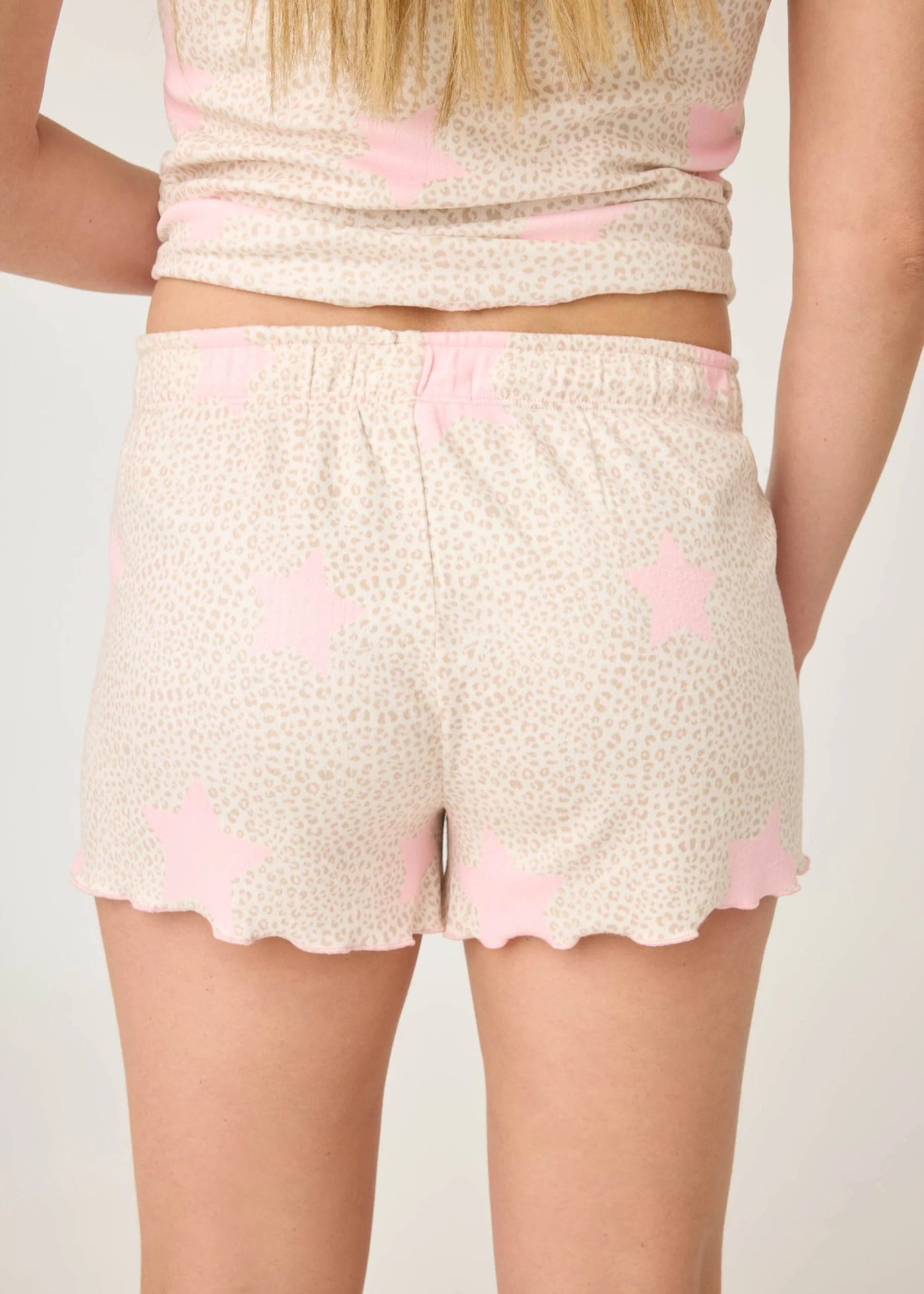 PJ Salvage Stay Wild Shorts Oatmeal