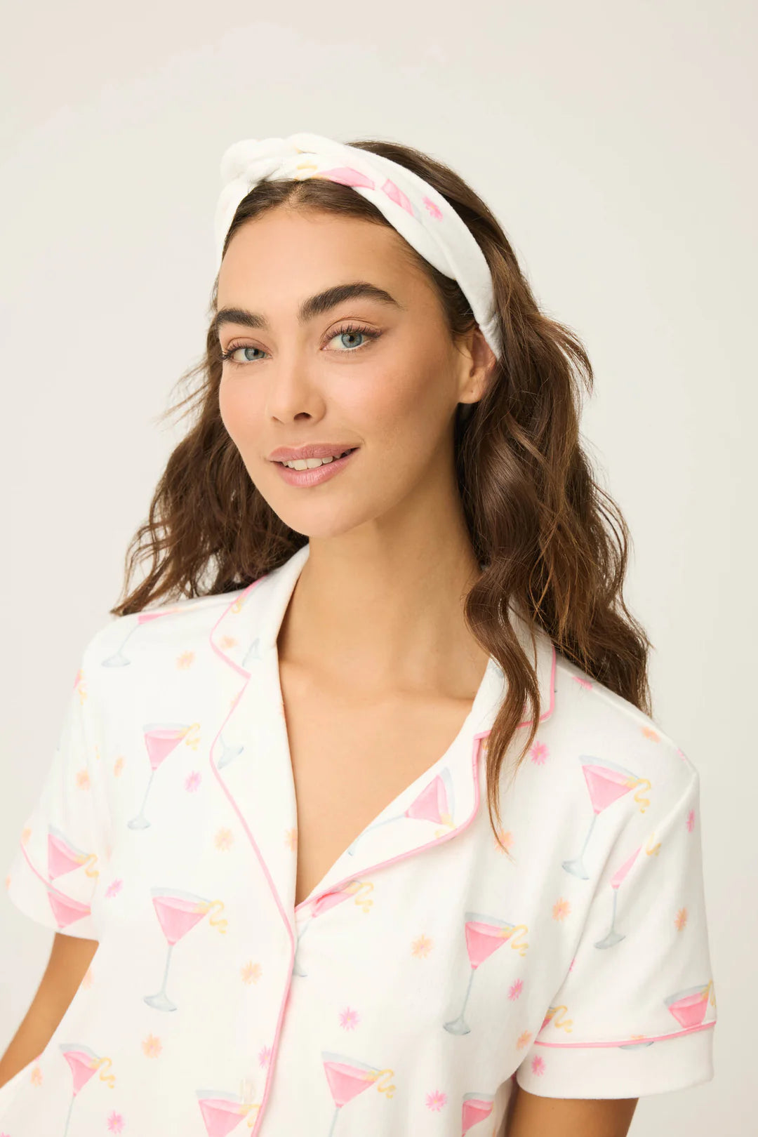 PJ Salvage Tini Time PJ Set Ivory
