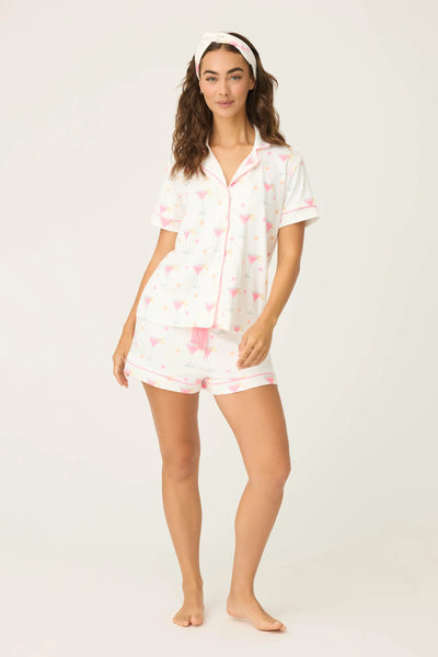PJ Salvage Tini Time PJ Set Ivory
