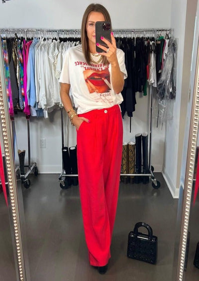 Zadig & Voltaire Ton Quintessence Bouche Tee - White