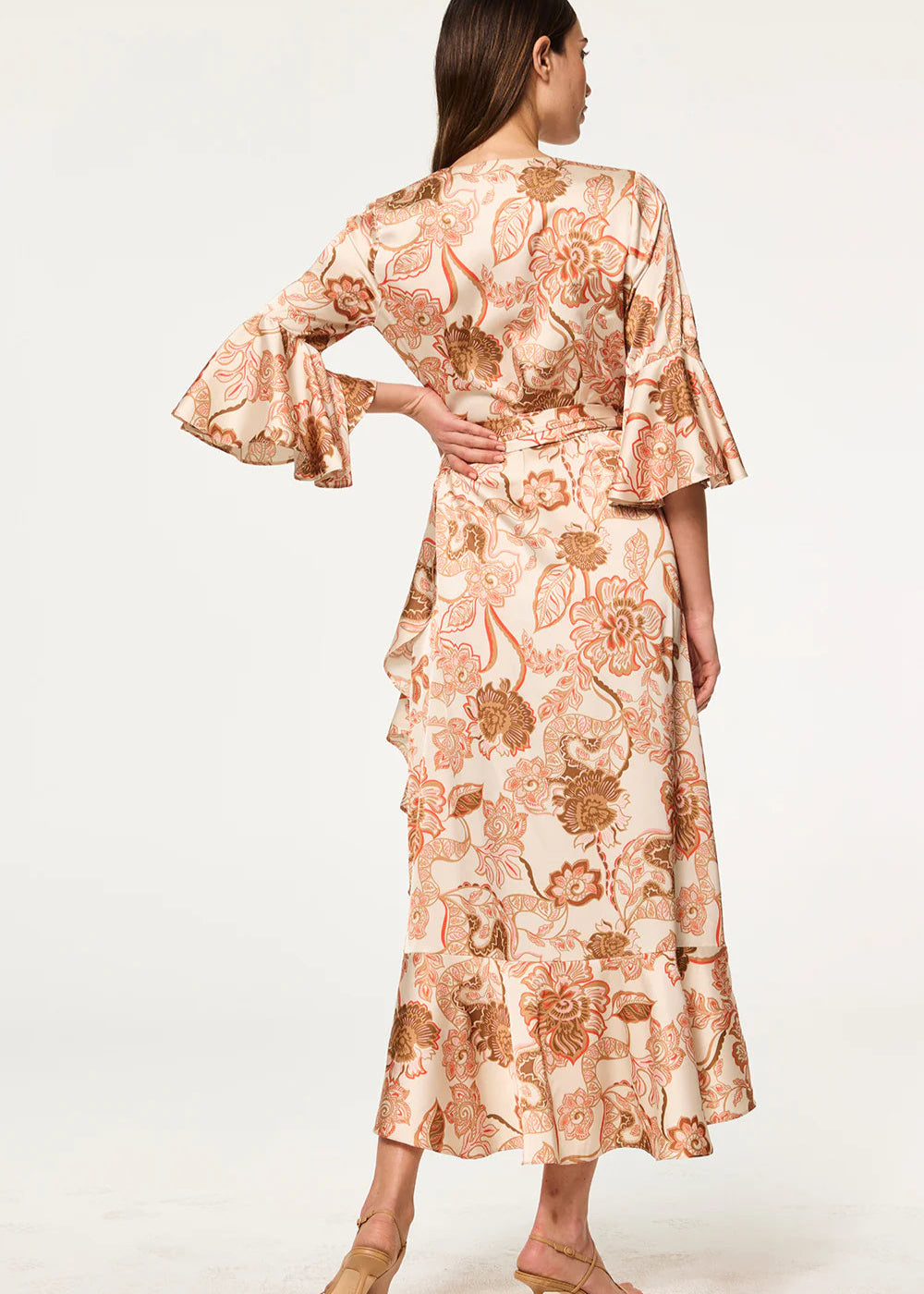 Misa Cordelia Dress Batik Satin