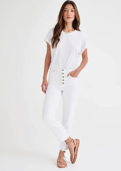Splendid Skye S/S Tee - White