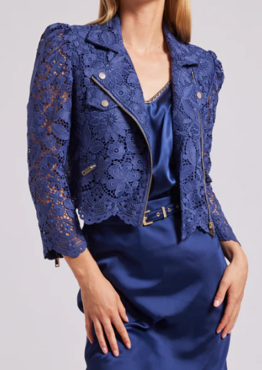 Generation Love Malibu Lace Jacket Navy