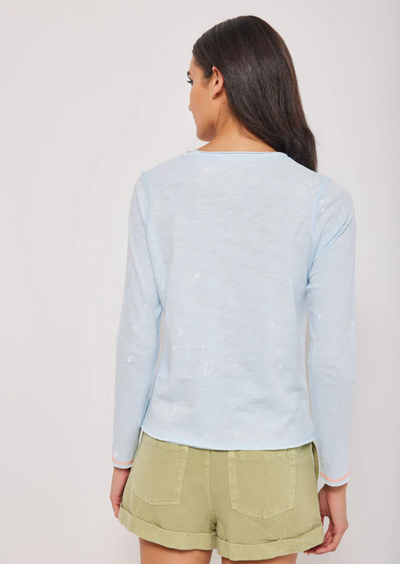 Lisa Todd The Fade Out Tee - Ice