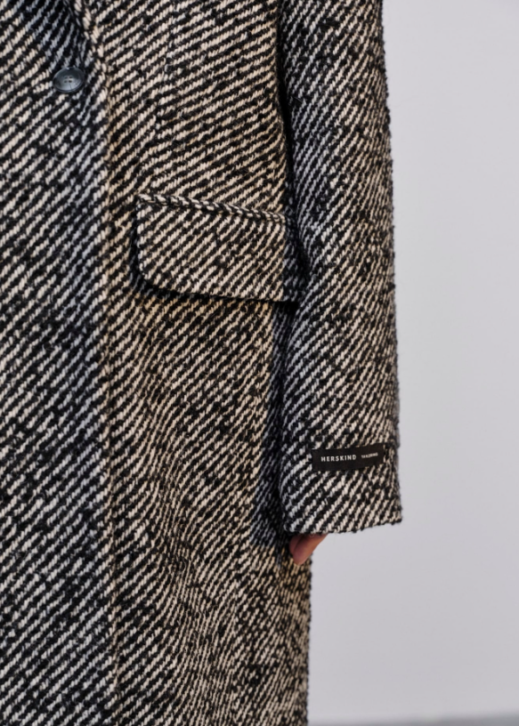 HERSKIND Butter Coat Salt & Peber