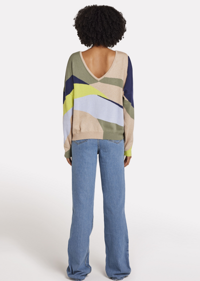 WISPR Abstract Reversible Top Frost Blue/Blueberry