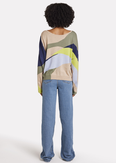 WISPR Abstract Reversible Top Frost Blue/Blueberry