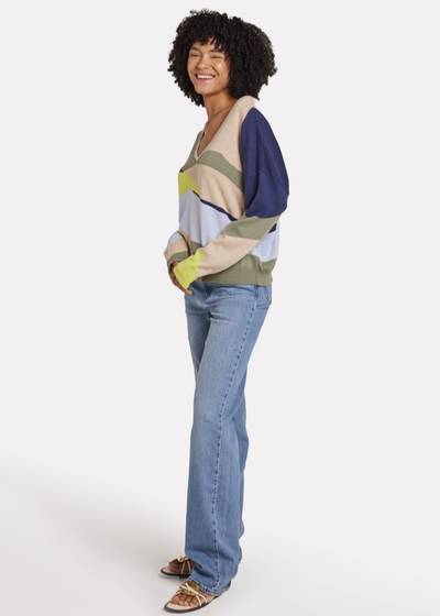 WISPR Abstract Reversible Top Frost Blue/Blueberry