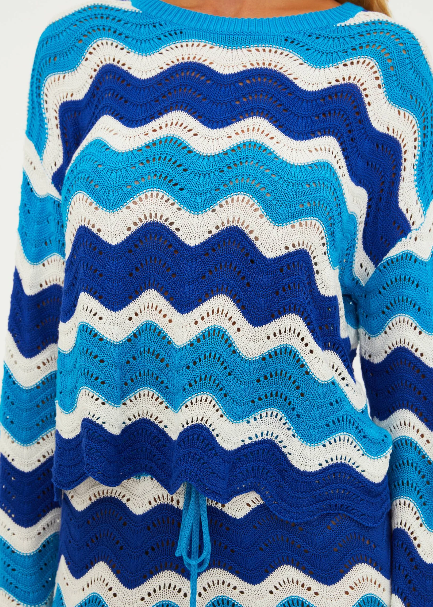 Beach Riot Beach Sweater Riviera Waves