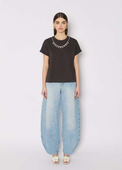 Berenice TEJEWEL T-shirt w/ Elegant Removable Collar