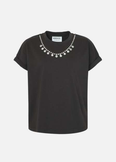 Berenice TEJEWEL T-shirt w/ Elegant Removable Collar