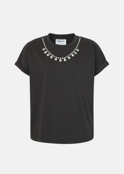 Berenice TEJEWEL T-shirt w/ Elegant Removable Collar