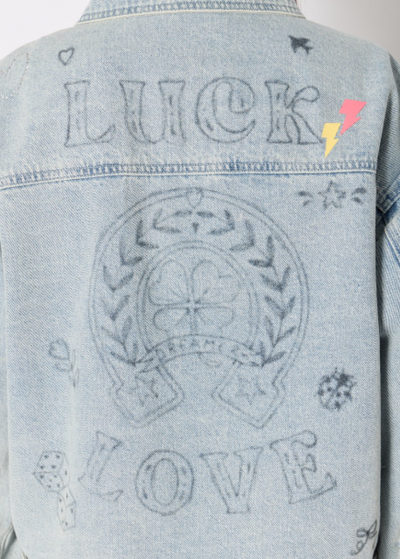 Berenice VIVILUCKY Oversized Denim Jacket w/ Patches