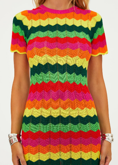Beach Riot Emory Dress Mango Tango
