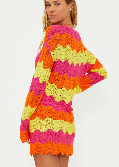 Beach Riot Beach Sweater Soleil Wave