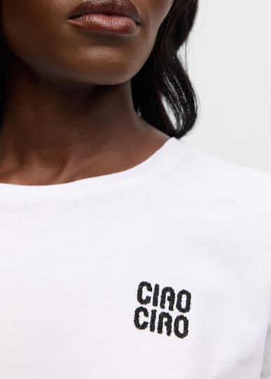 CHRLDR CIAO CIAO Perfect Tee White