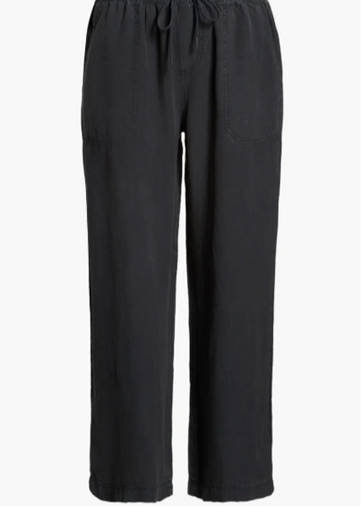 Splendid Angie Crop Wide Leg Pant Black