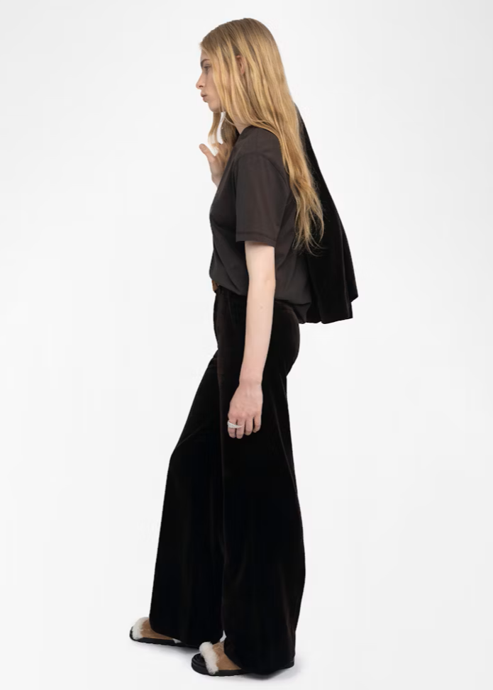 Zadig & Voltaire Edwin T-shirt Dark Chocolate