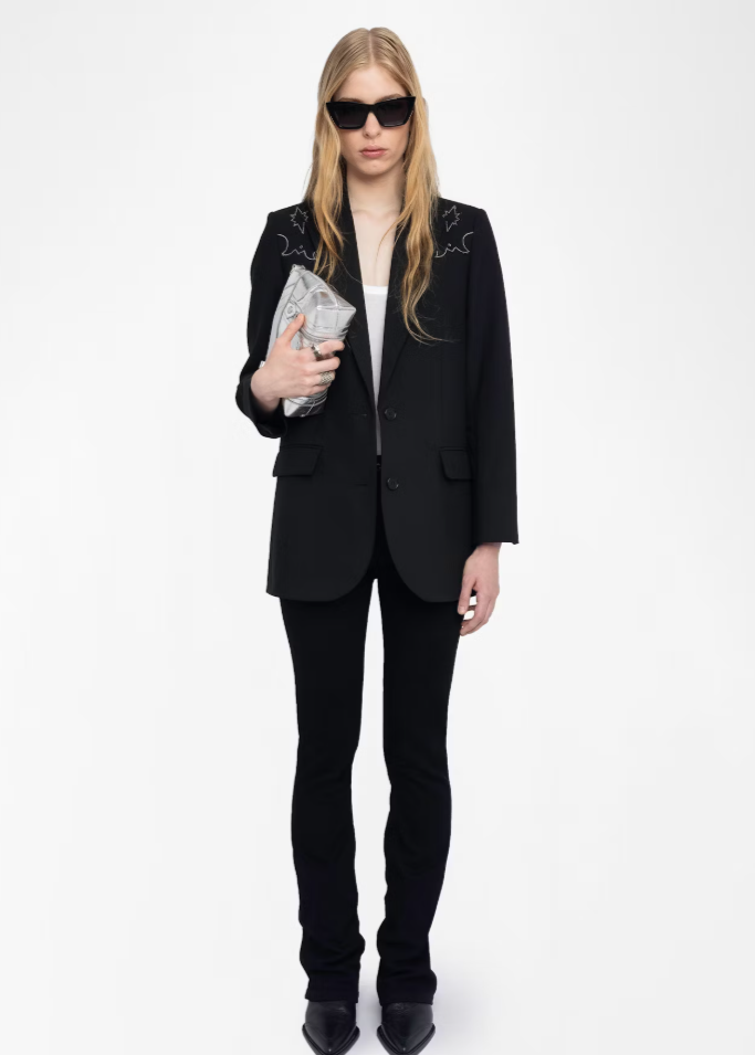 Zadig & Voltaire Viva Blazer Black