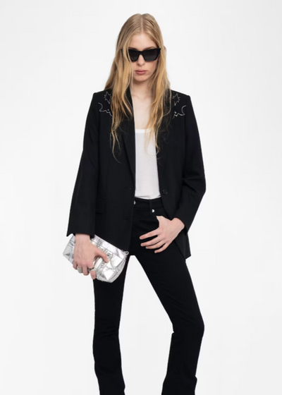 Zadig & Voltaire Viva Blazer Black
