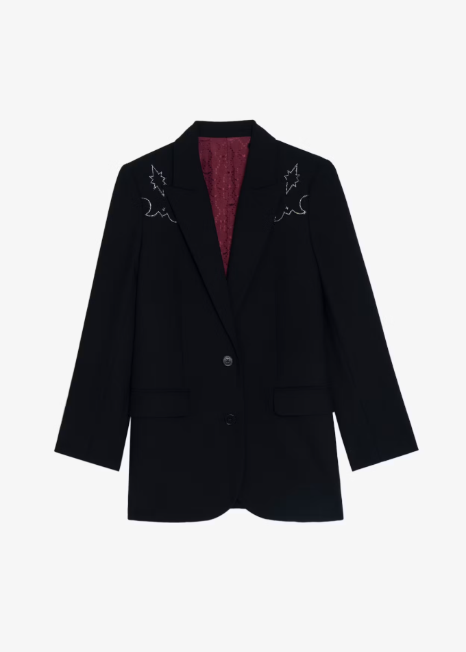 Zadig & Voltaire Viva Blazer Black