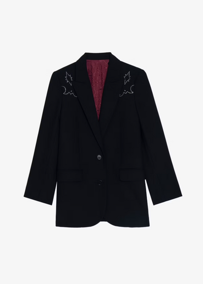 Zadig & Voltaire Viva Blazer Black