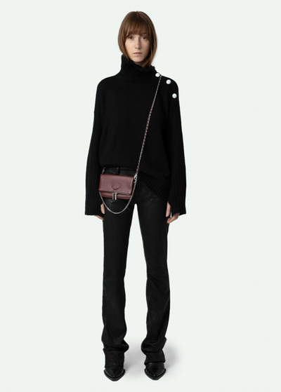 Zadig & Voltaire Rock Nano Clutch Furious