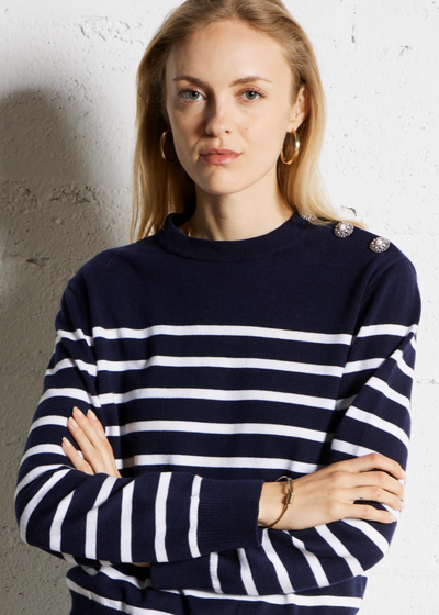 Suncoo Pilgrimi Sweater Navy