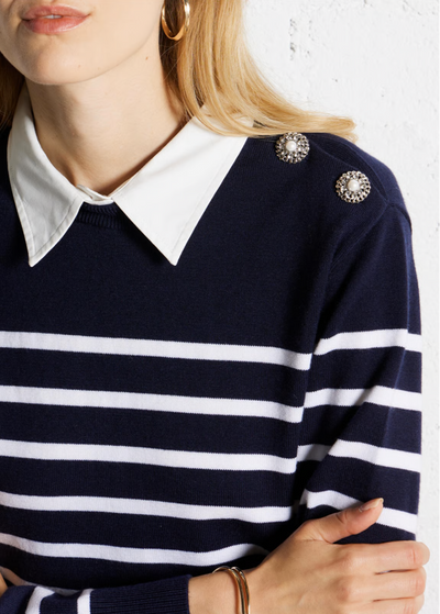 Suncoo Pilgrimi Sweater Navy