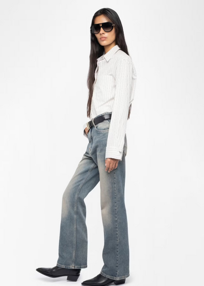 Zadig & Voltaire Morning Pop Voltaire Pinstripes Shirt