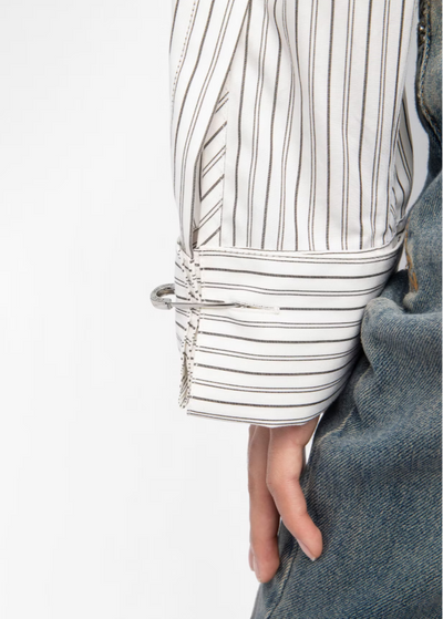 Zadig & Voltaire Morning Pop Voltaire Pinstripes Shirt