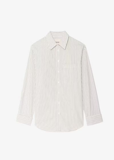Zadig & Voltaire Morning Pop Voltaire Pinstripes Shirt