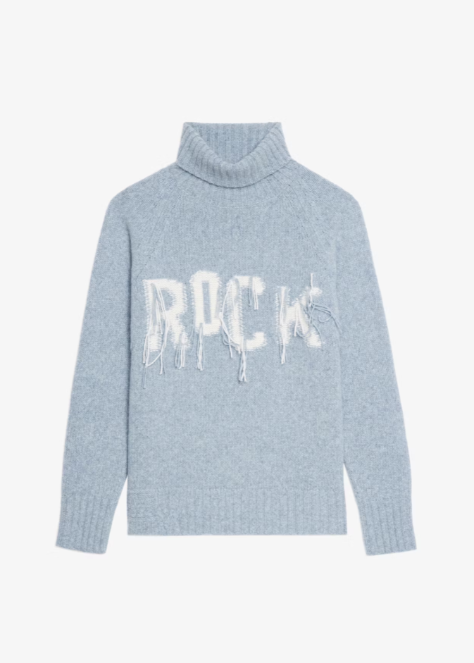 Zadig & Voltaire Mora we Rock Sweater Light Blue