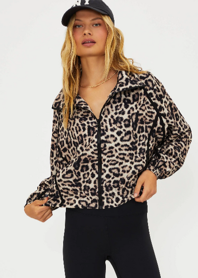 Beach Riot Casen Jacket Mystic Leopard