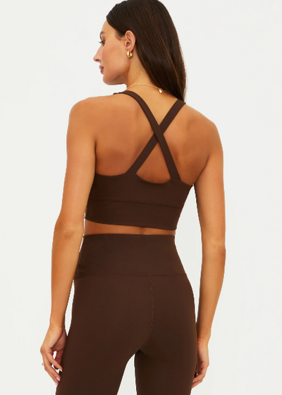 Beach Riot Mindy Top Chestnut