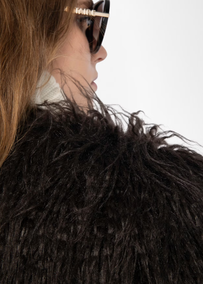 Zadig & Voltaire Freddie Coat Dark Chocolate