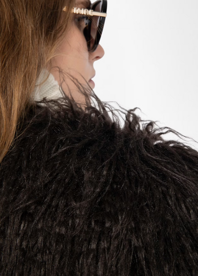 Zadig & Voltaire Freddie Coat Dark Chocolate