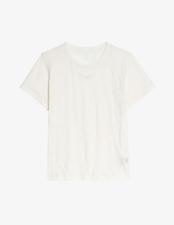 Zadig & Voltaire Alys Co Devore Tee Judo