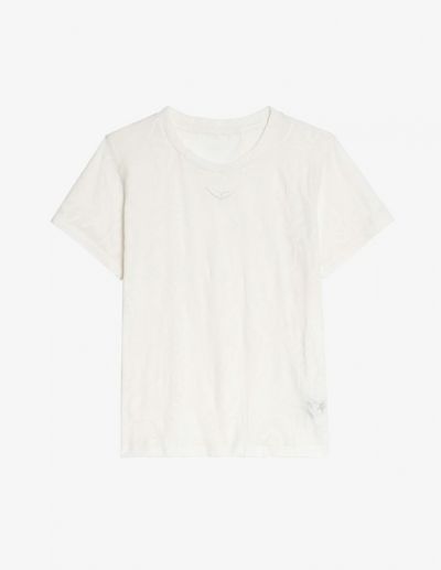 Zadig & Voltaire Alys Co Devore Tee Judo