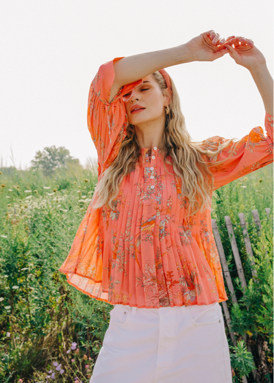 Love The Label Milly Top Mayfair Floral Print