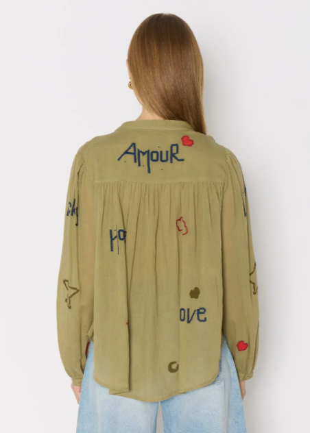 Berenice CASSANDRALUCKY Shirt Khaki